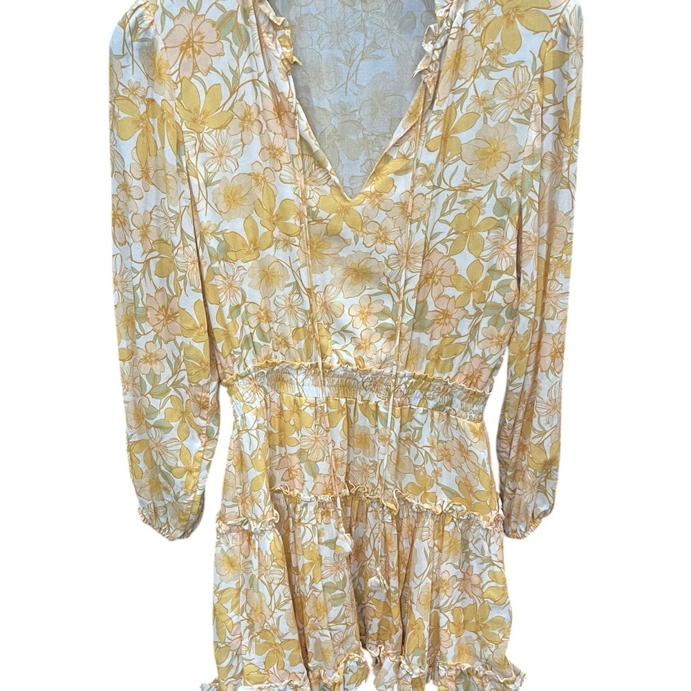 Dear John ABELLA TIERED RUFFLE DRESS Woman’s size small